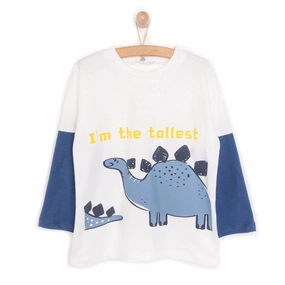 HelloBaby Baby Boy Long Sleeve Body - Ecru
