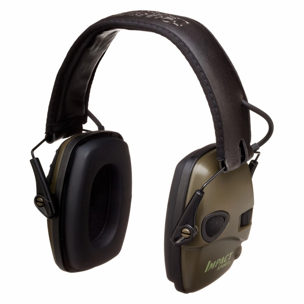 Howard Leight R-01526 Impact Sport Electronic Earmuff, Green