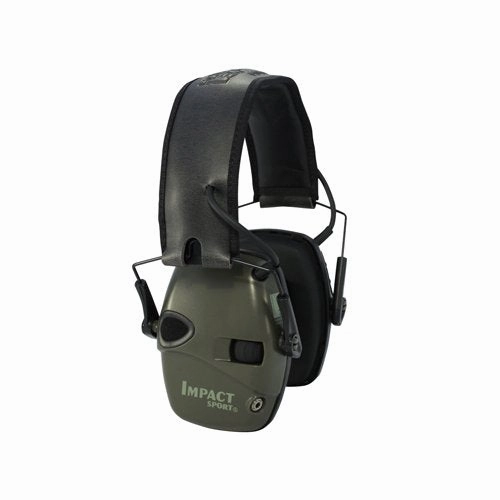 Howard Leight R-01526 Impact Sport Electronic Earmuff, Green