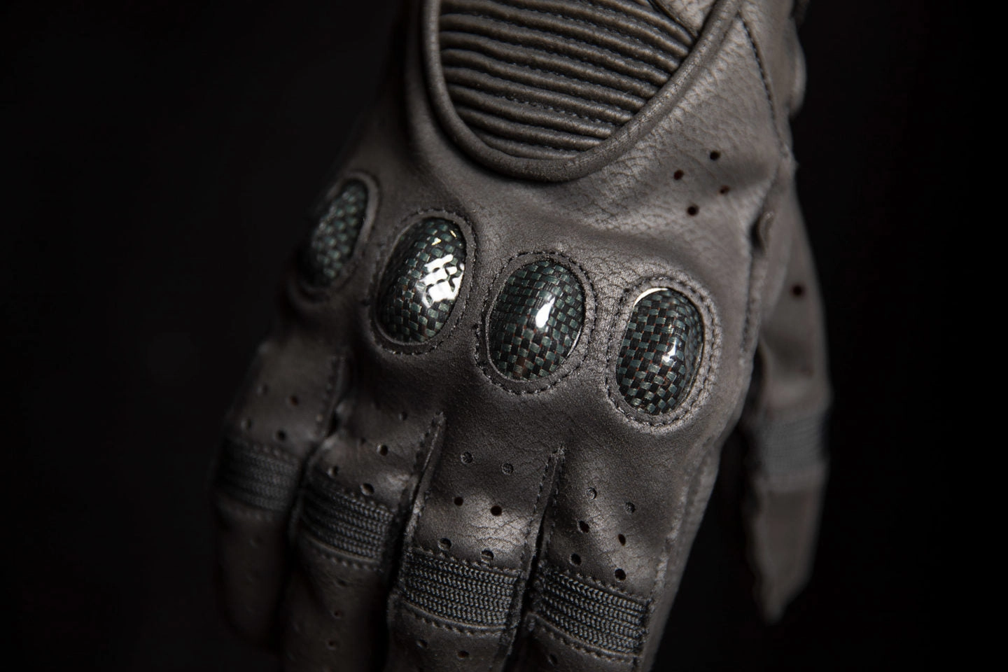 Icon Outdrive Men's Motorcycle Glove Black