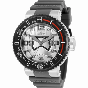 Invicta Men's Watch - Star Wars Captain Phasma Antique Silver and Black Dial | 27668