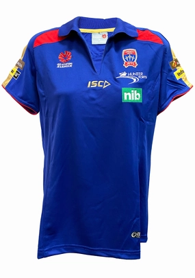 ISC Womens Newcastle Jets Performance Polo <br> 7NJ3POL1L