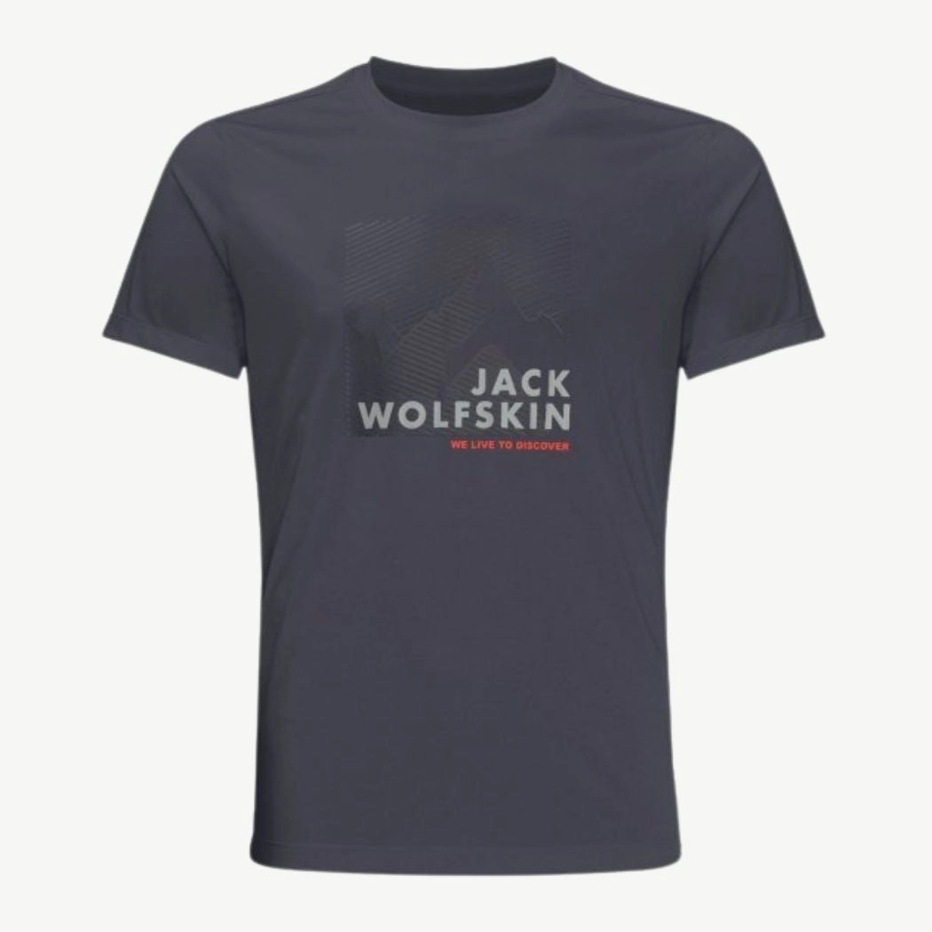 jack wolfskin Hiking Graphic Men's Tee