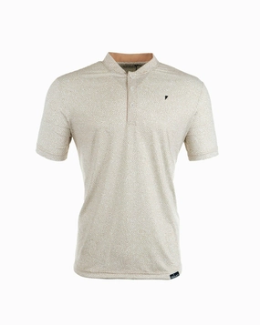Khaki Maze Blade Polo