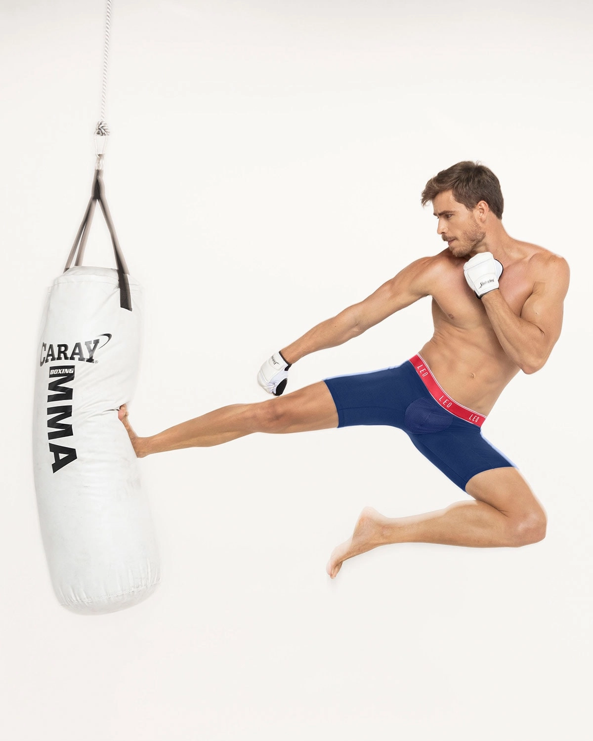 Long Athletic Boxer Brief with Side Pocket
