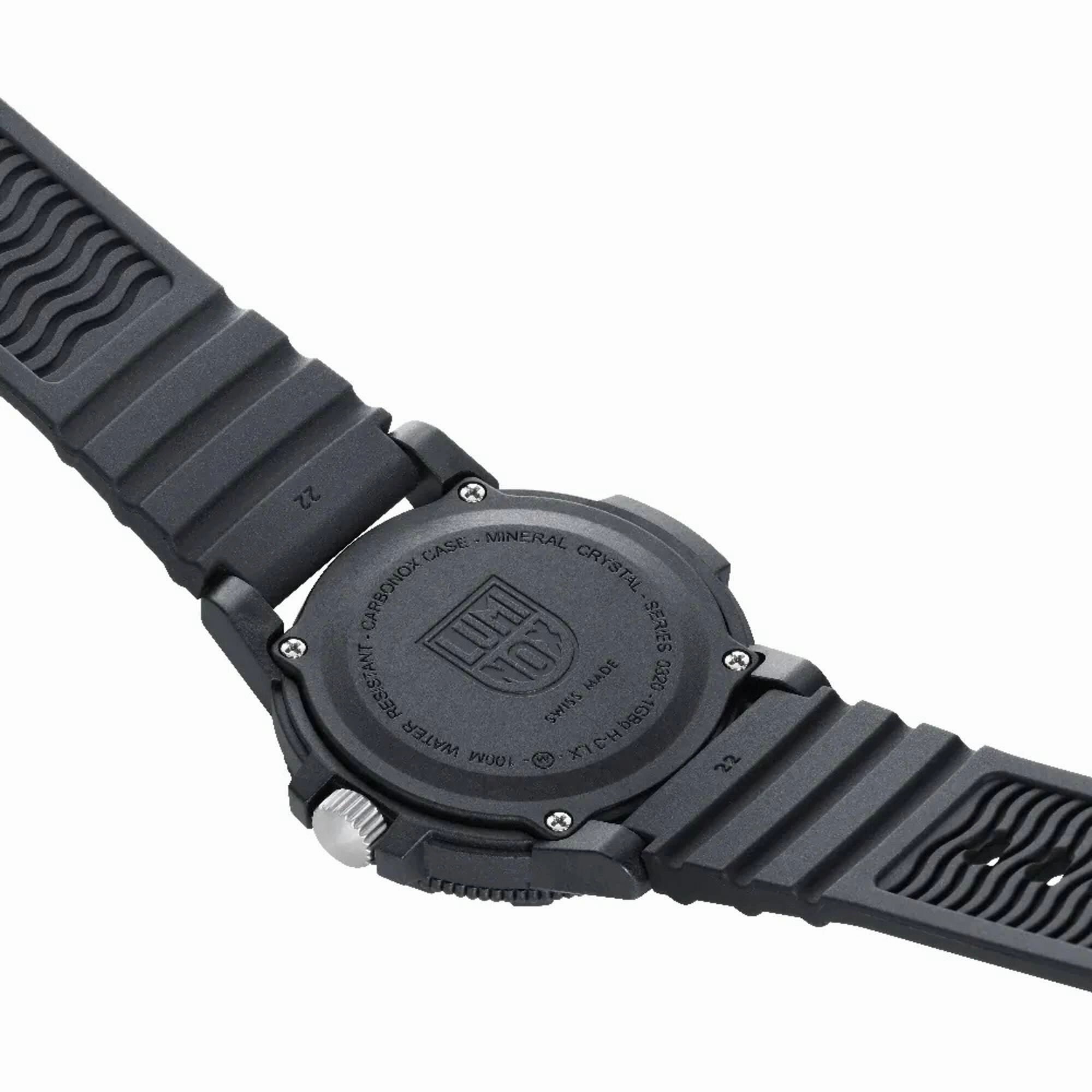 Luminox Men's Watch - Leatherback SEA Turtle Giant Black Silicone Strap | XS.0325