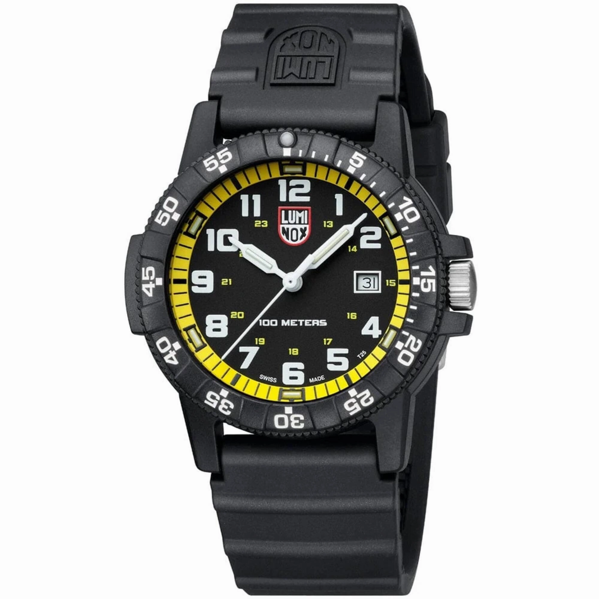 Luminox Men's Watch - Leatherback SEA Turtle Giant Black Silicone Strap | XS.0325