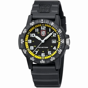 Luminox Men's Watch - Leatherback SEA Turtle Giant Black Silicone Strap | XS.0325