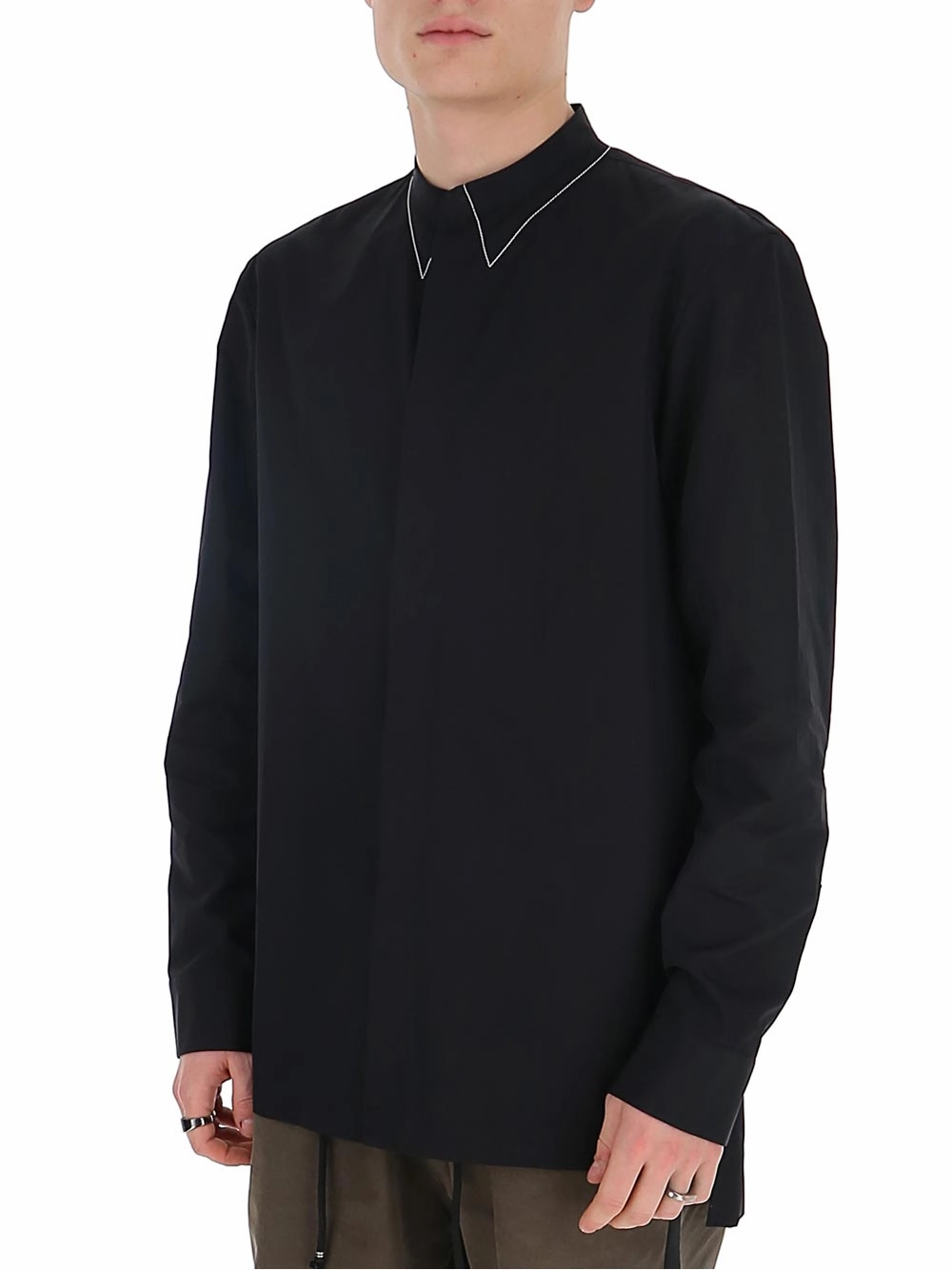 Maison Margiela Stitched Collar Shirt