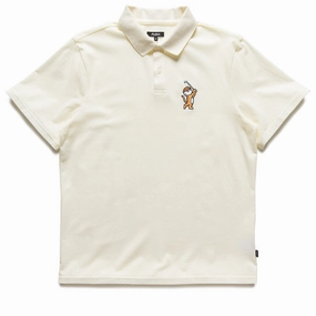 Malbon Golf Tiger Buckets Polo - Natural
