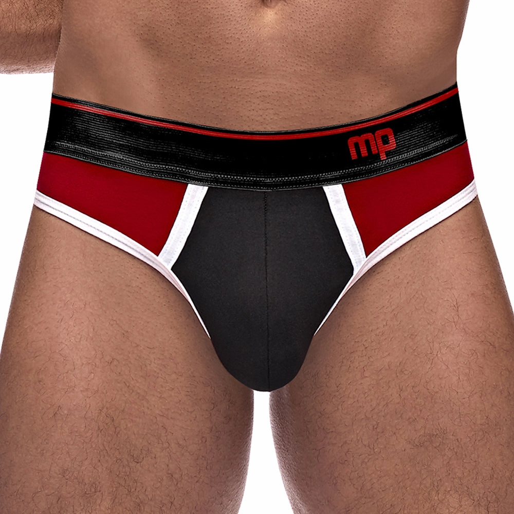 Male Power Retro Sport Panel Thong