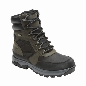 Men's 8000 Works Waterproof 8" Ubal - Black/Castlerock (D Width)