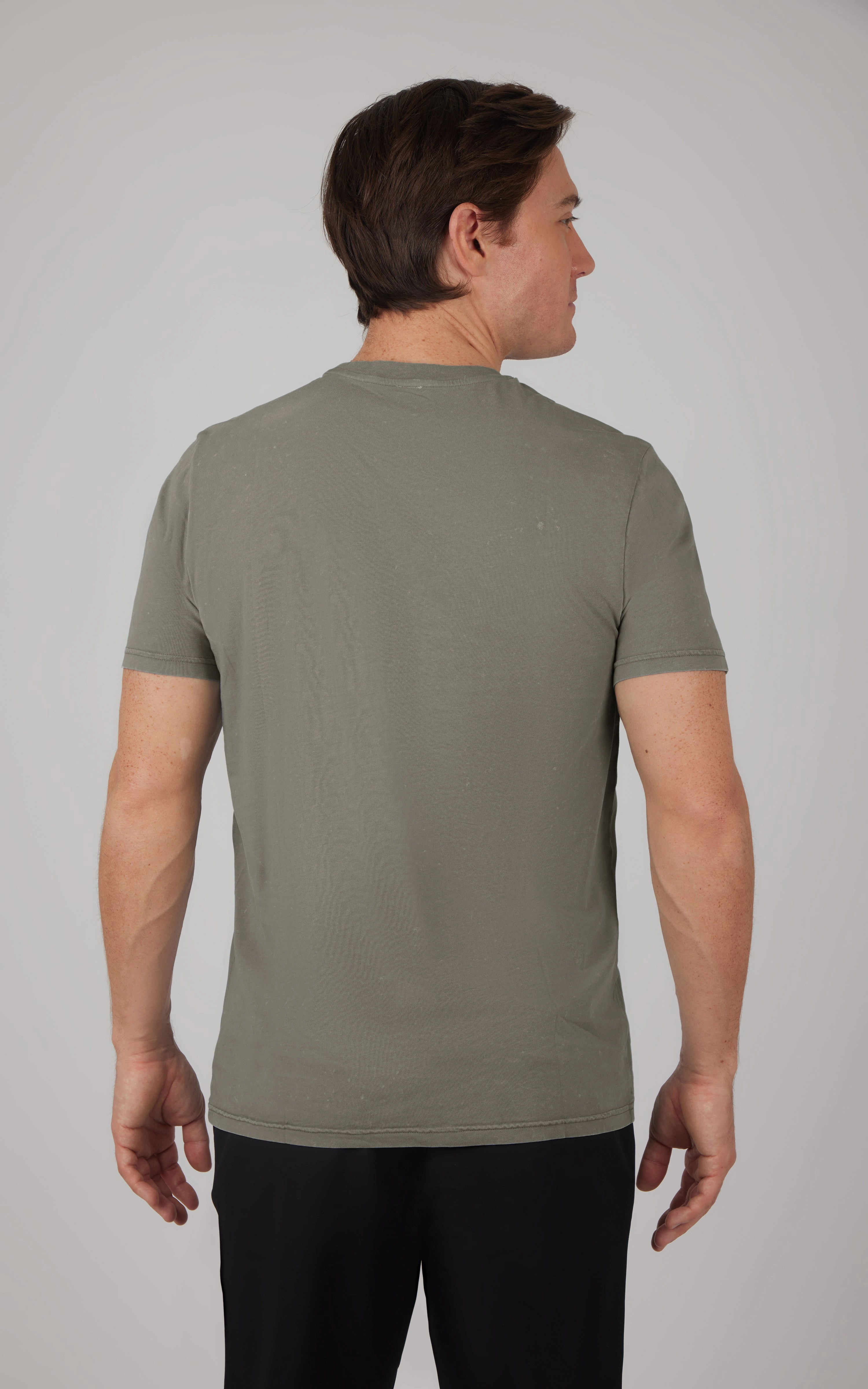 Men's Acid Wash Short Sleeve Tee