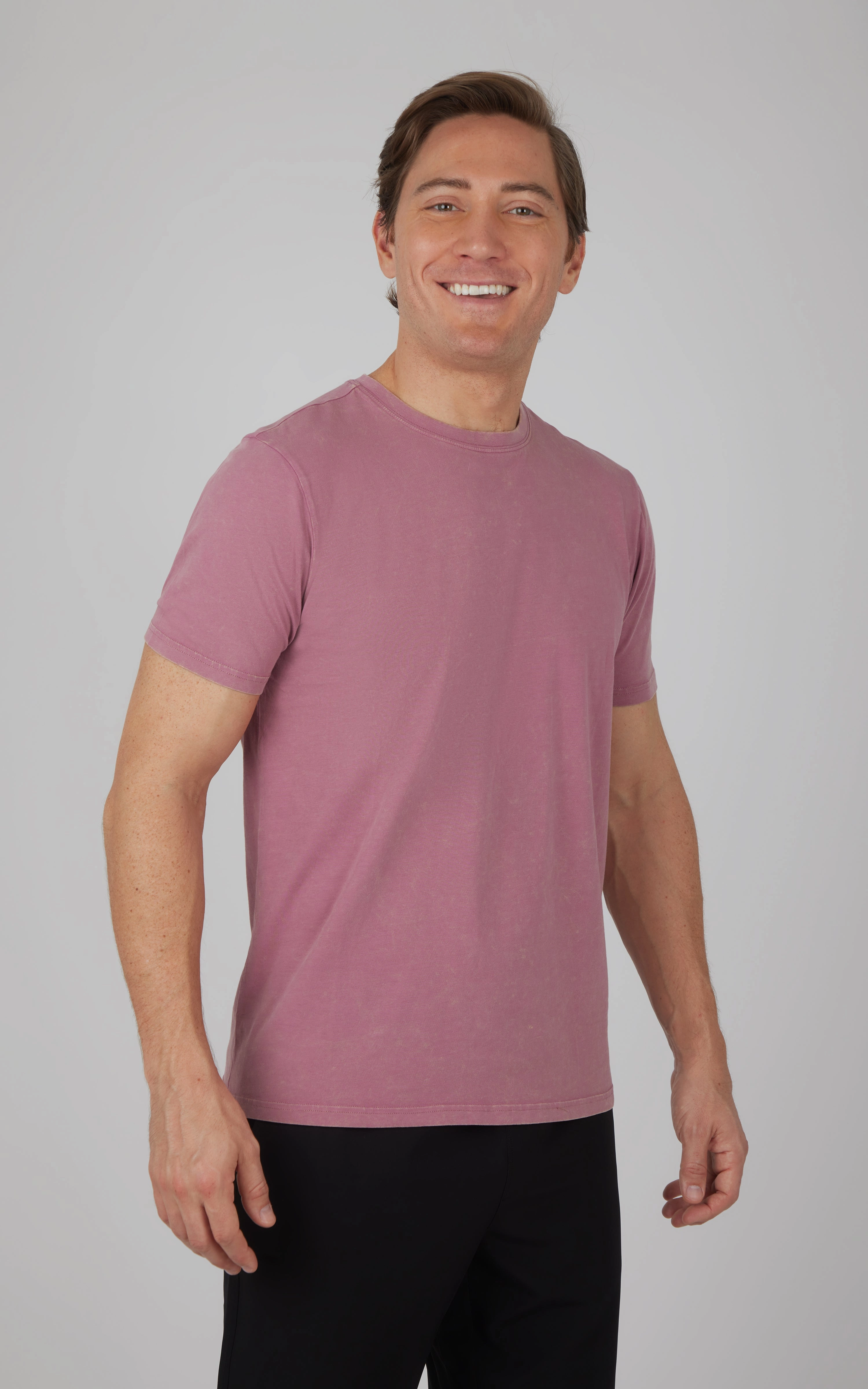 Men's Acid Wash Short Sleeve Tee