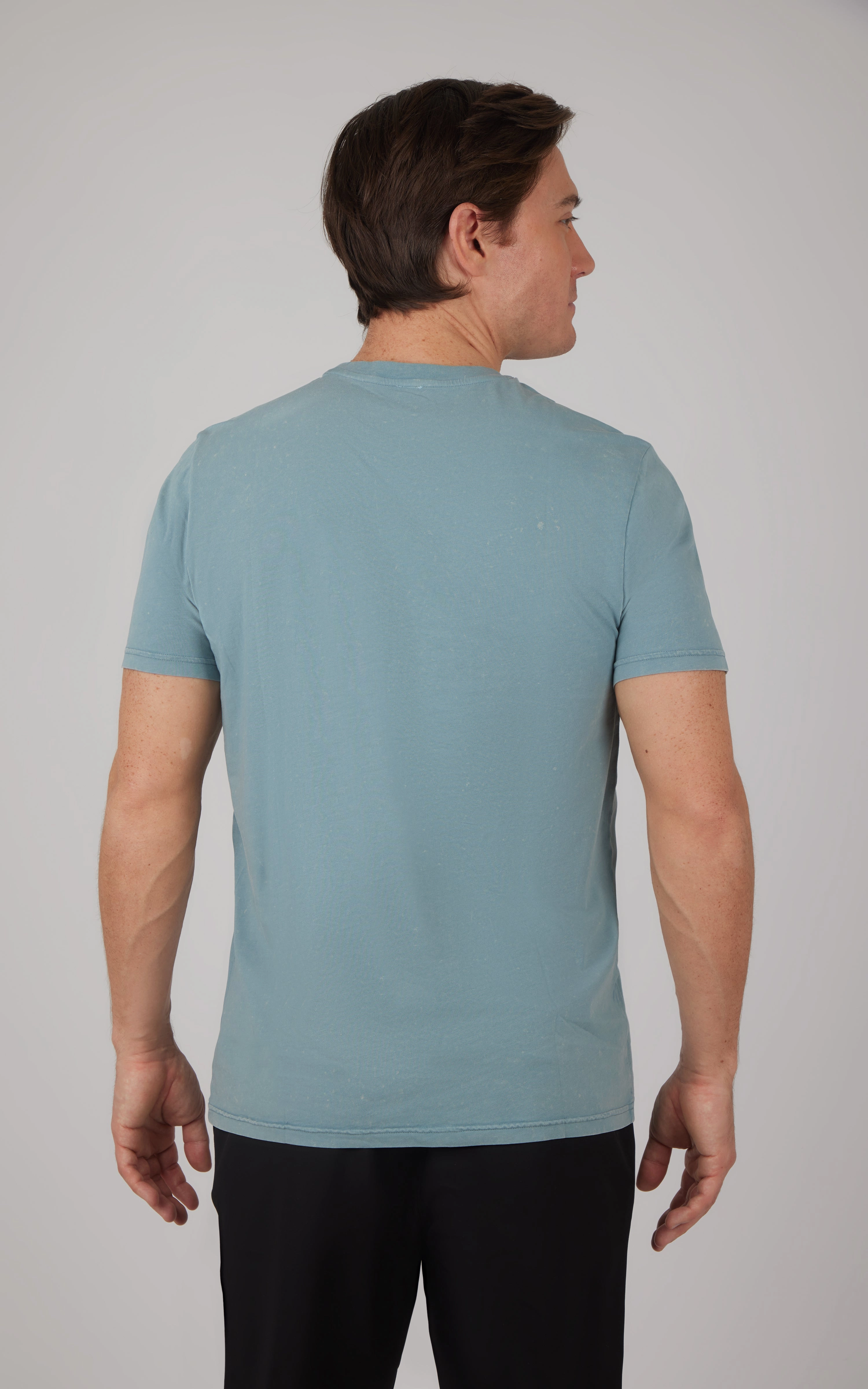 Men's Acid Wash Short Sleeve Tee