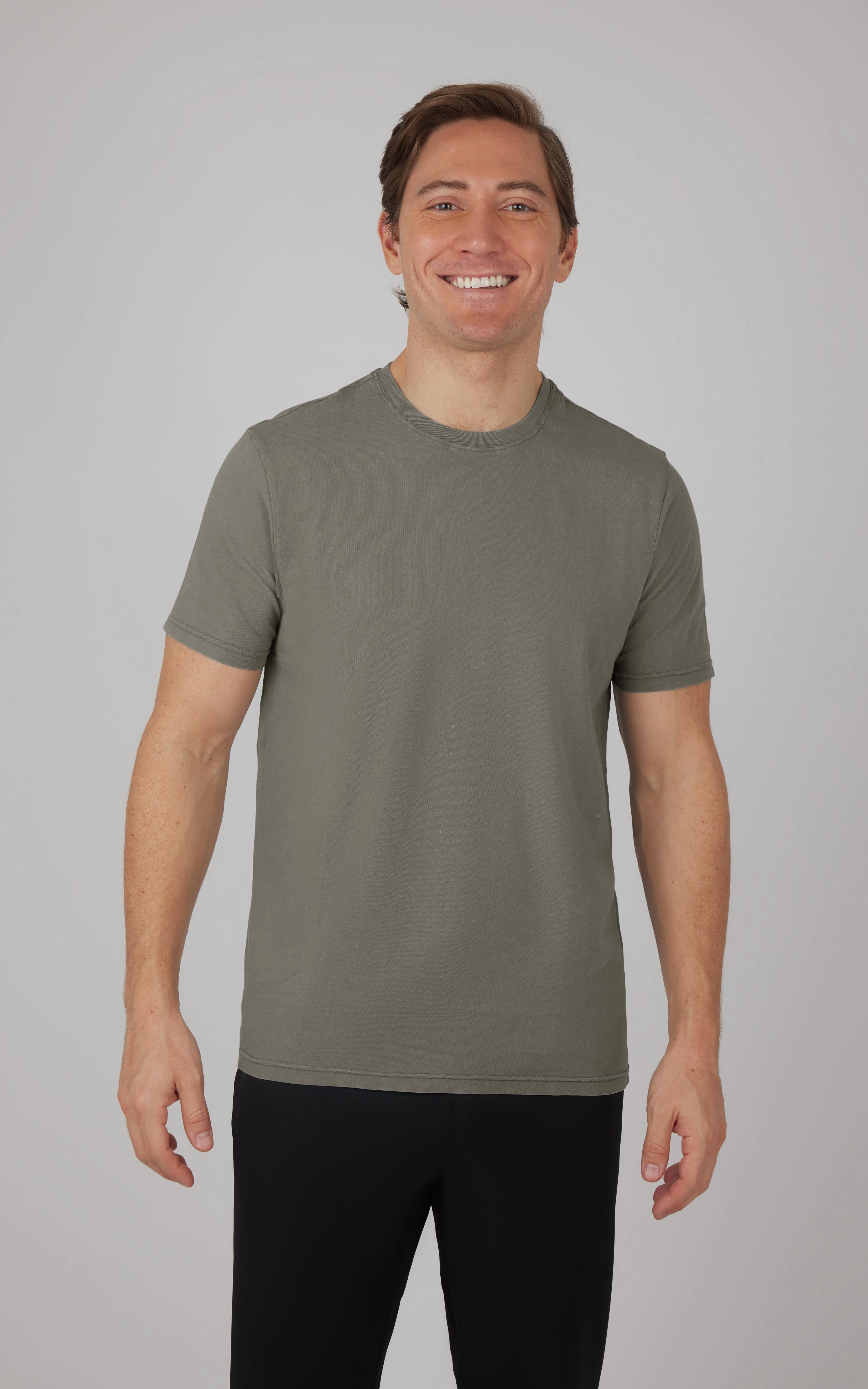 Men's Acid Wash Short Sleeve Tee