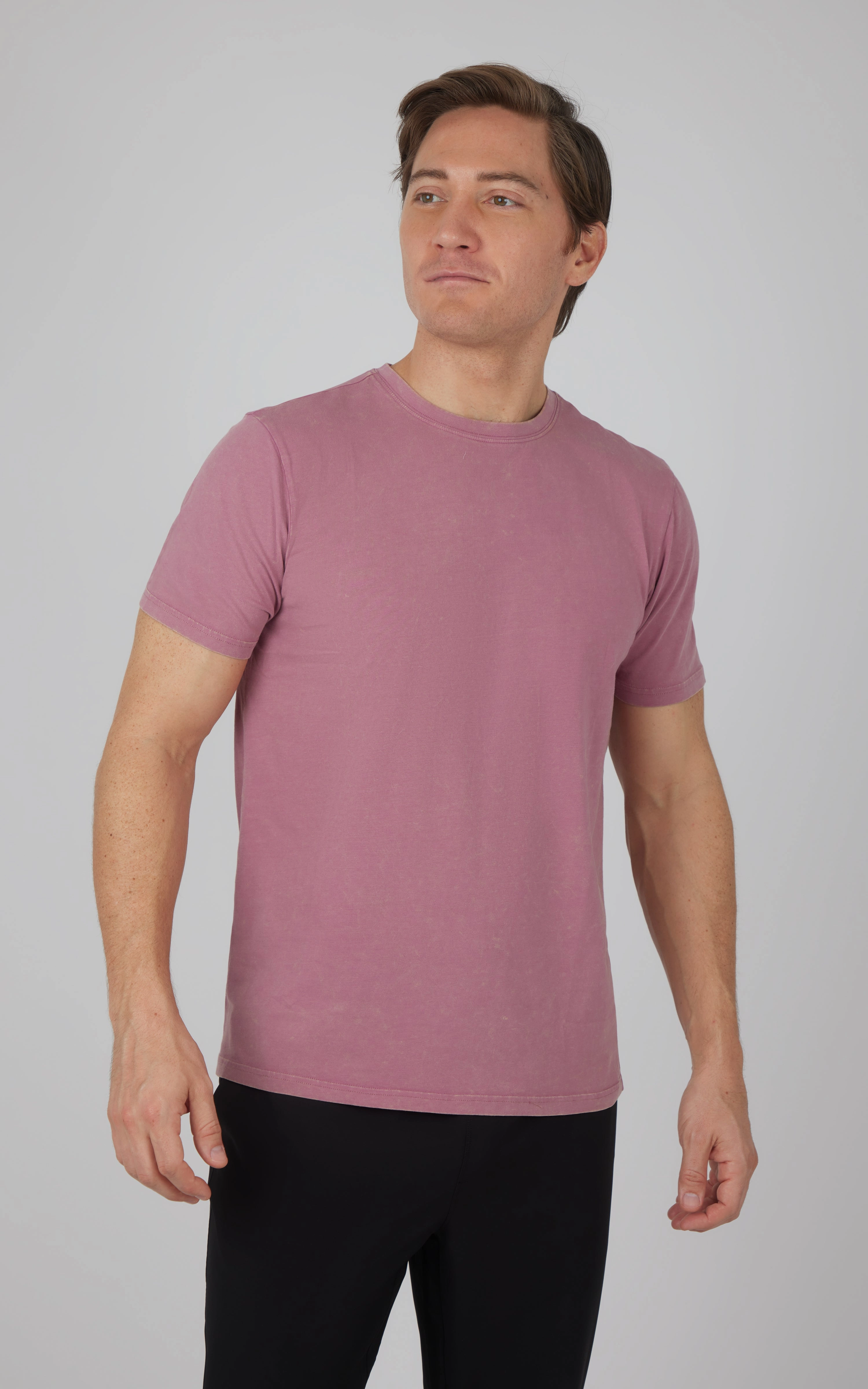 Men's Acid Wash Short Sleeve Tee