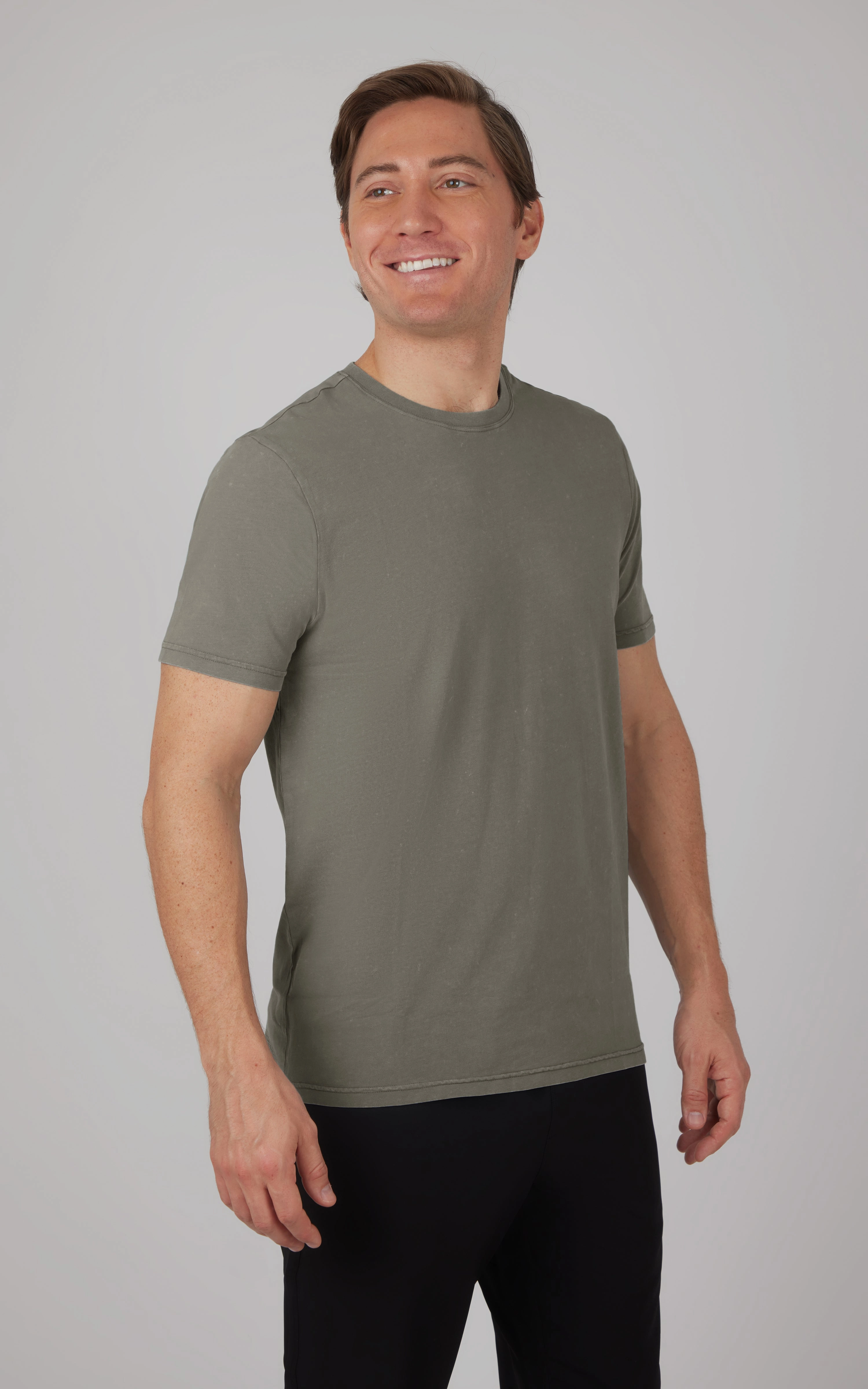 Men's Acid Wash Short Sleeve Tee