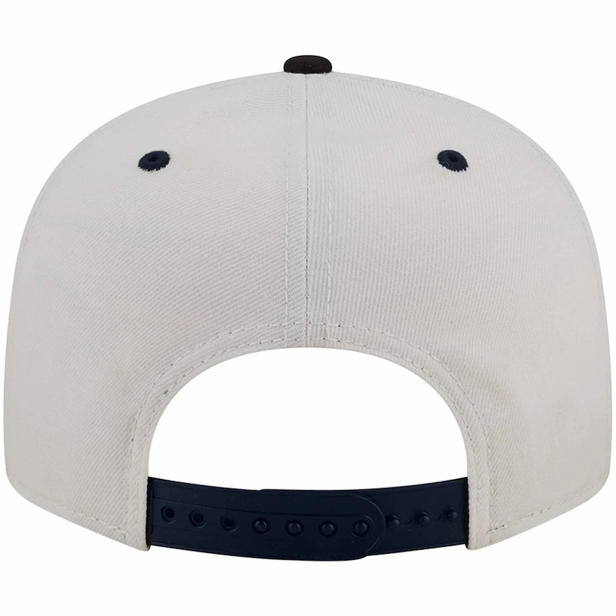 Men's Boston Red Sox White and Navy Retro Title 9FIFTY Snapback Hat