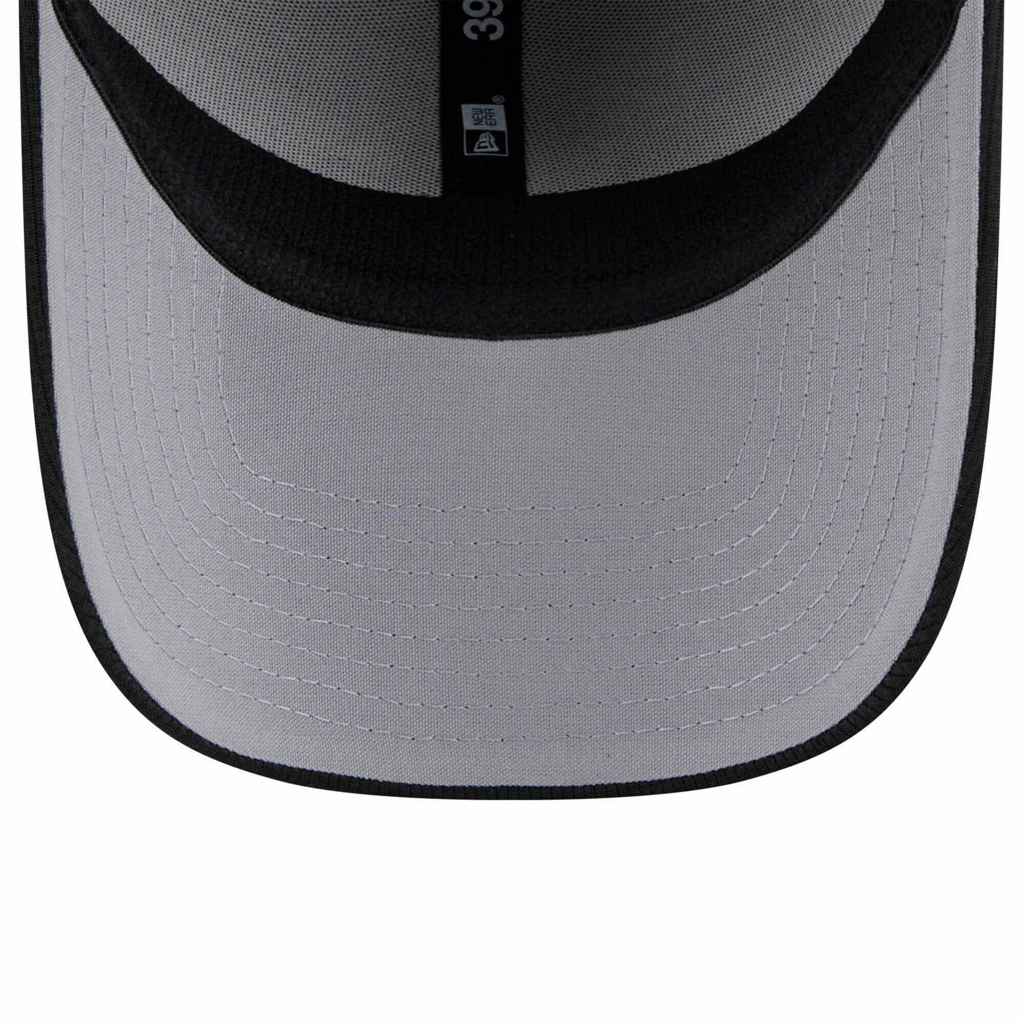 Men's Chicago White Sox New Era 2025 Batting Practice Gray/Black 39THIRTY Flex-Fit Hat