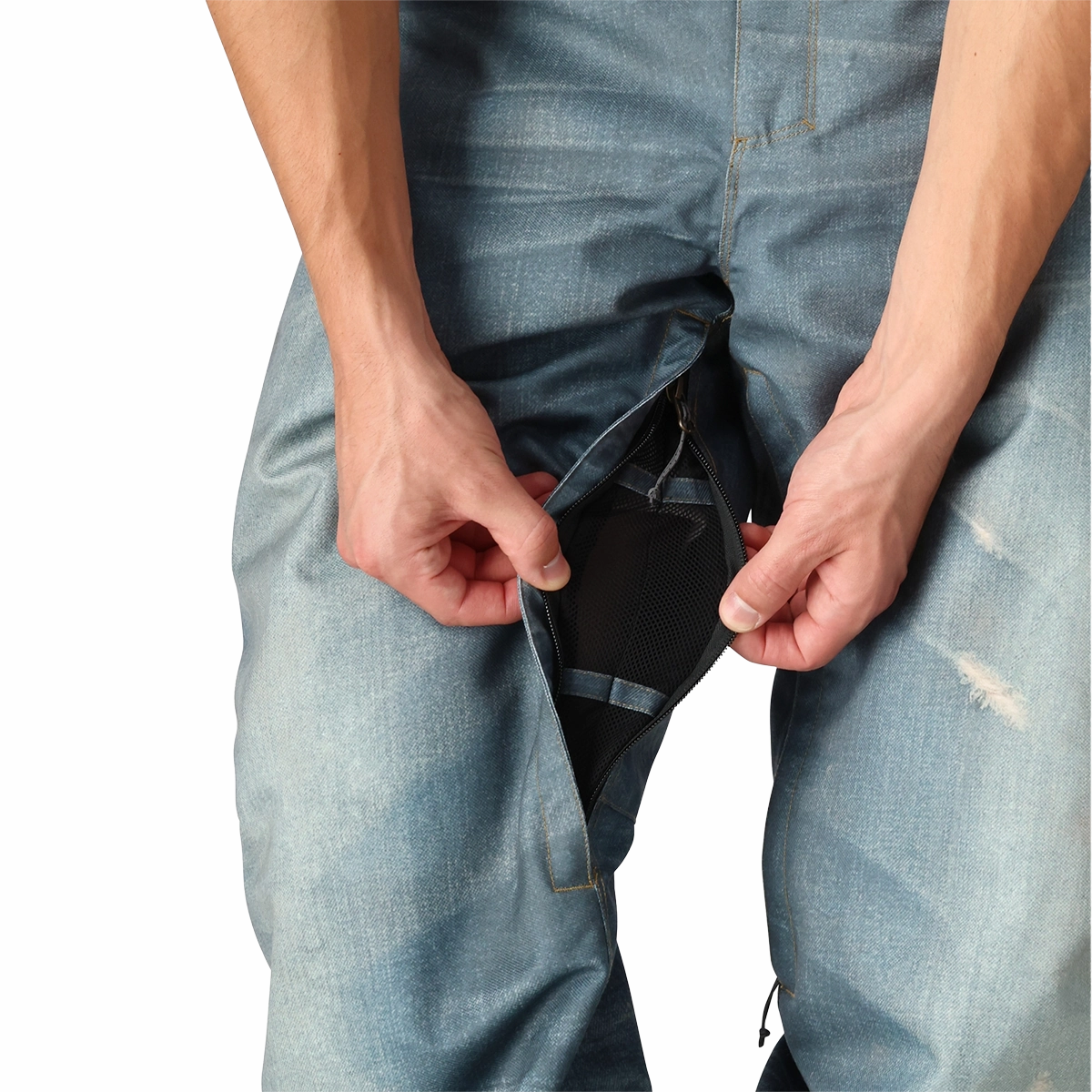 Men's Deconstructed Denim Pant
