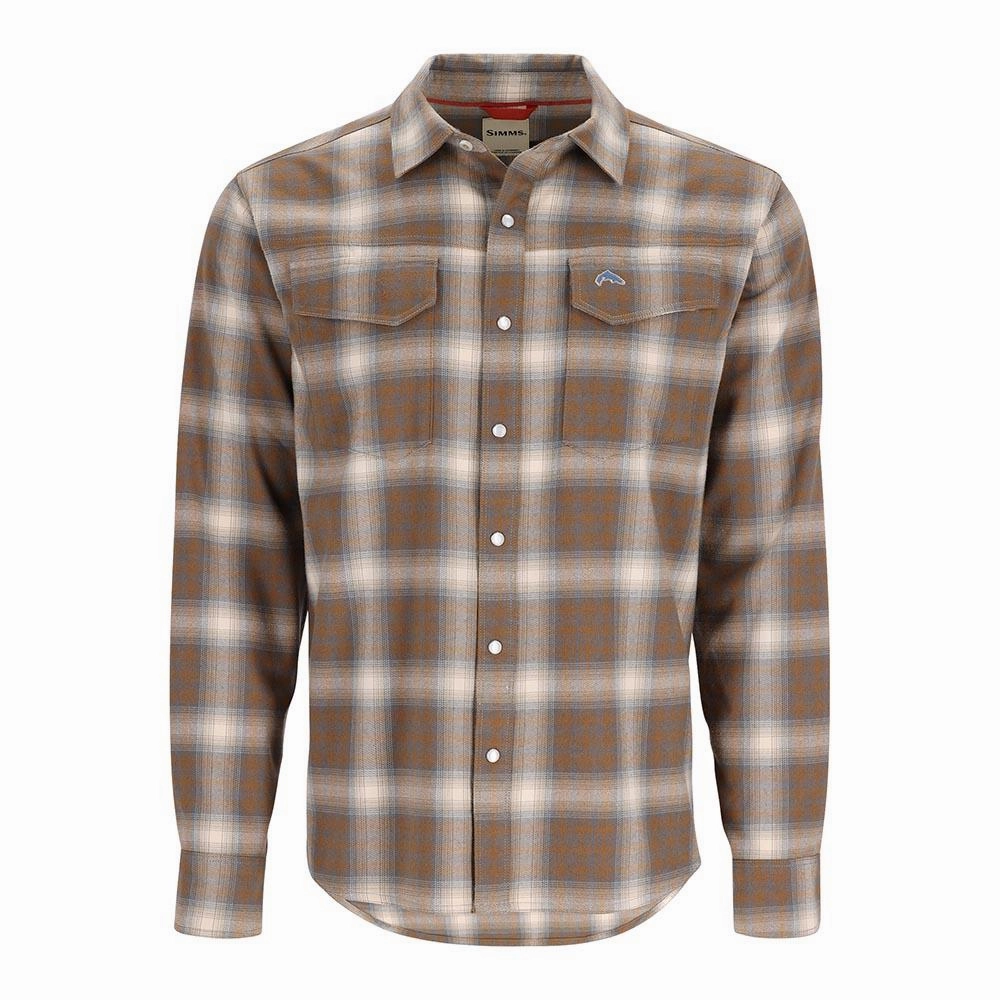 Men's Gallatin Flannel Fishing Long Sleeve Shirt
