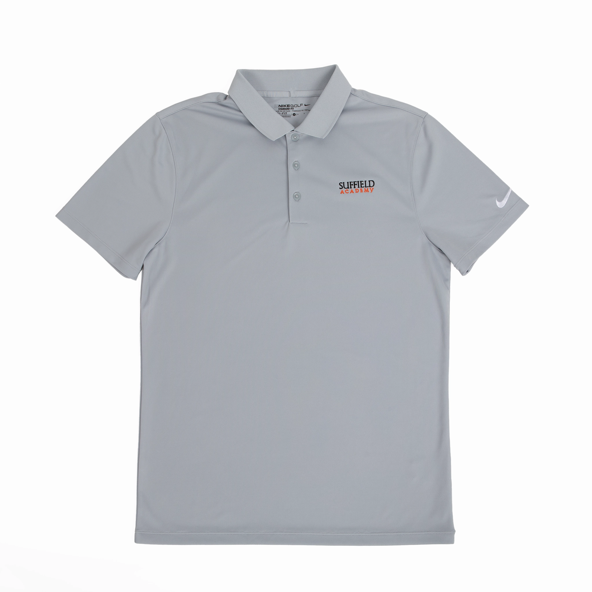 Men's Nike Heather Grey Golf Polo