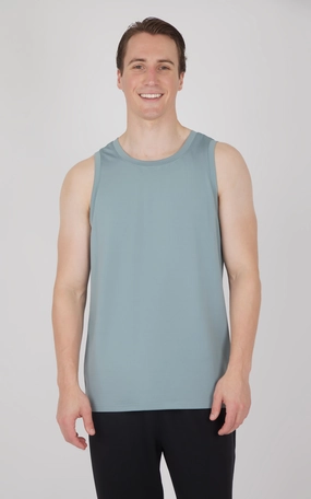 Men's Pique Race Track Muscle Tank