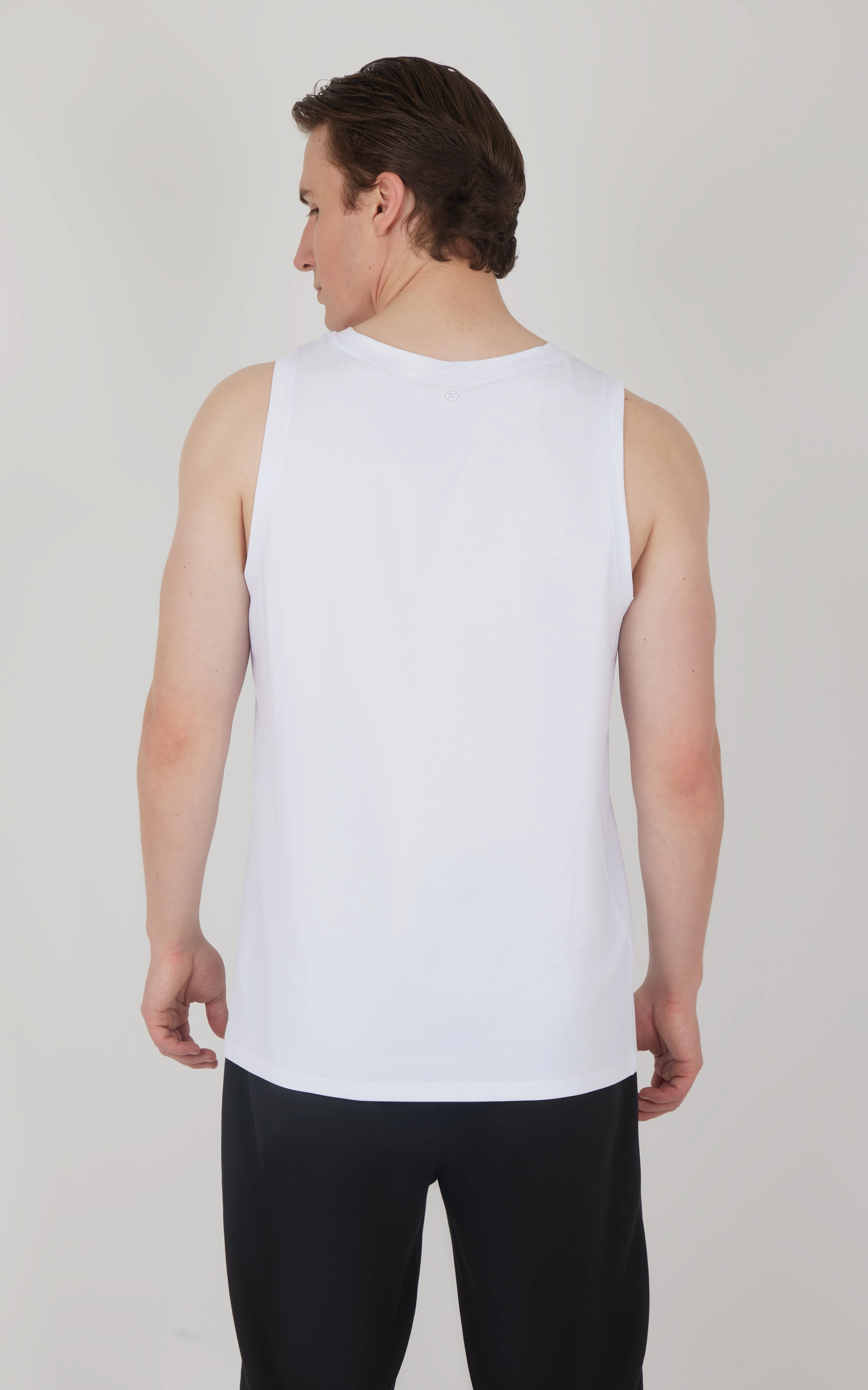 Men's Pique Race Track Muscle Tank