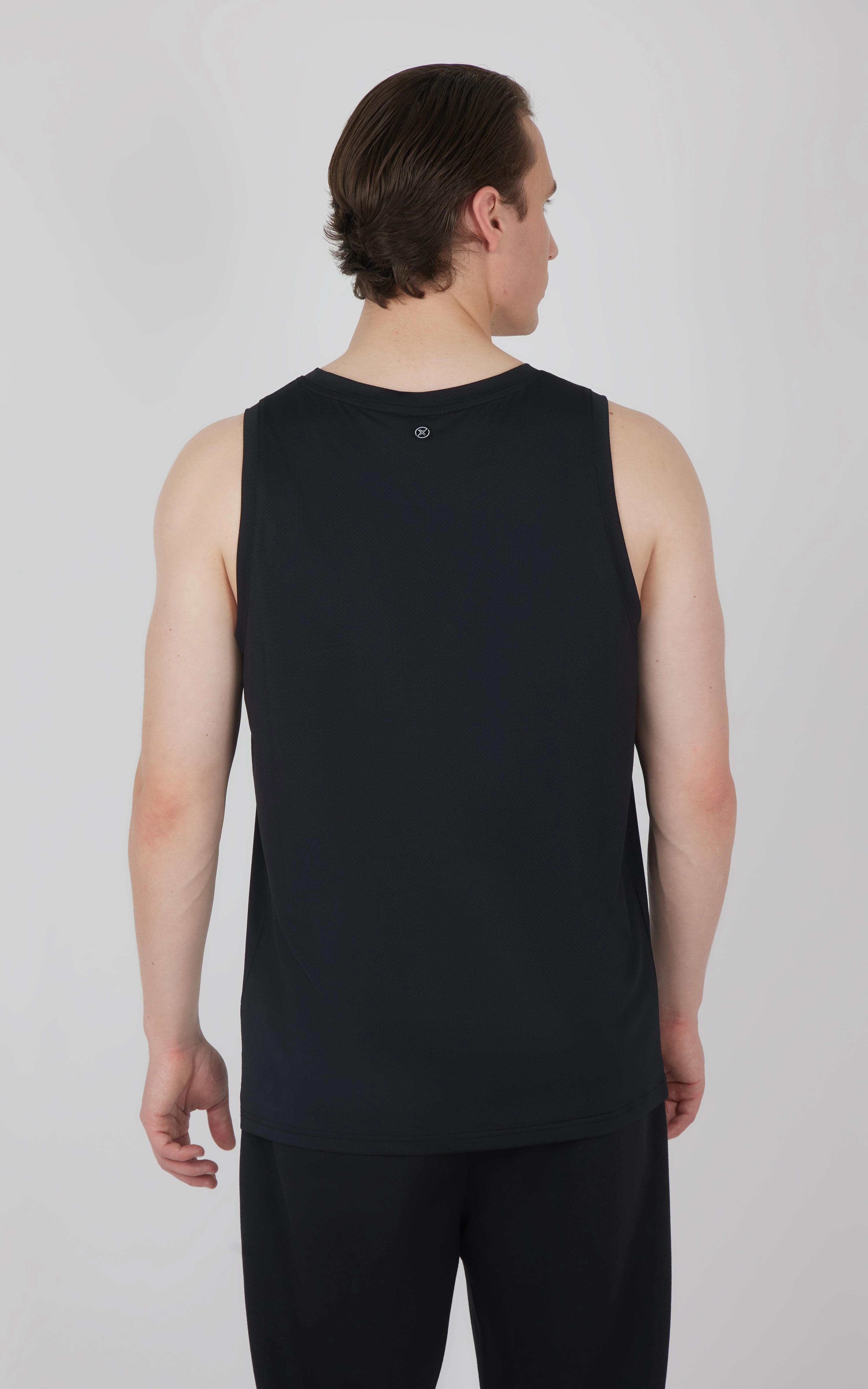 Men's Pique Race Track Muscle Tank
