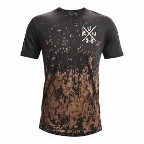 Mens Under Armour Destroy All Miles Tee - Grey