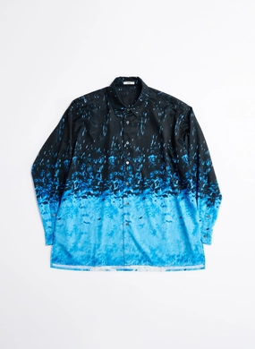 Mika NINAGAWA X INITIAL Open Collar Shirt