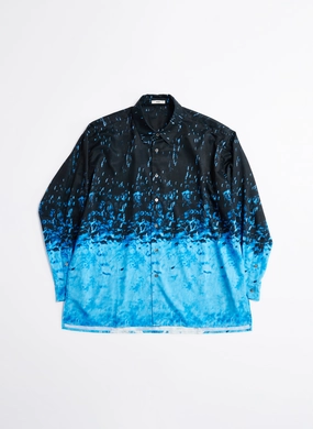 Mika NINAGAWA X INITIAL Open Collar Shirt