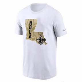 NFL - Men's New Orleans Saints Local Essential T-Shirt (N199 10A 7W 050)