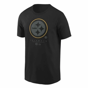 NFL - Men's Pittsburgh Steelers Troy Polamalu Short Sleeve T-Shirt (QF6E 127A W6M 000)