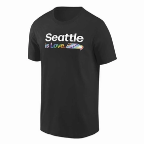 NFL - Men's Seattle Seahawks City Pride Team Short Sleeve T-Shirt (QF6E 127A 78 YUA)