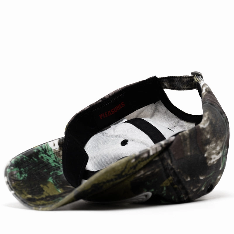 Pleasures Bubble Logo Polo Cap - Camo