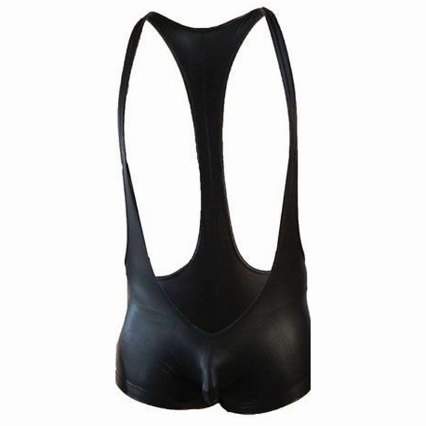 POISON ROSE - MENS WETLOOK WRESTLING SUIT