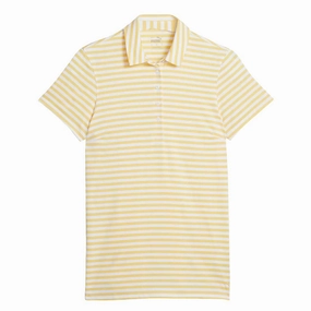 Puma - Women's MATTR Somer Stripe Short Sleeve Golf Polo (621880 05)