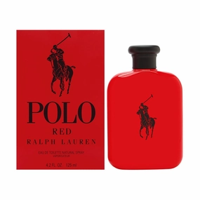 Ralph Lauren PORMTS42 Polo Red for Men 4.2 oz Eau de Toilette Spray