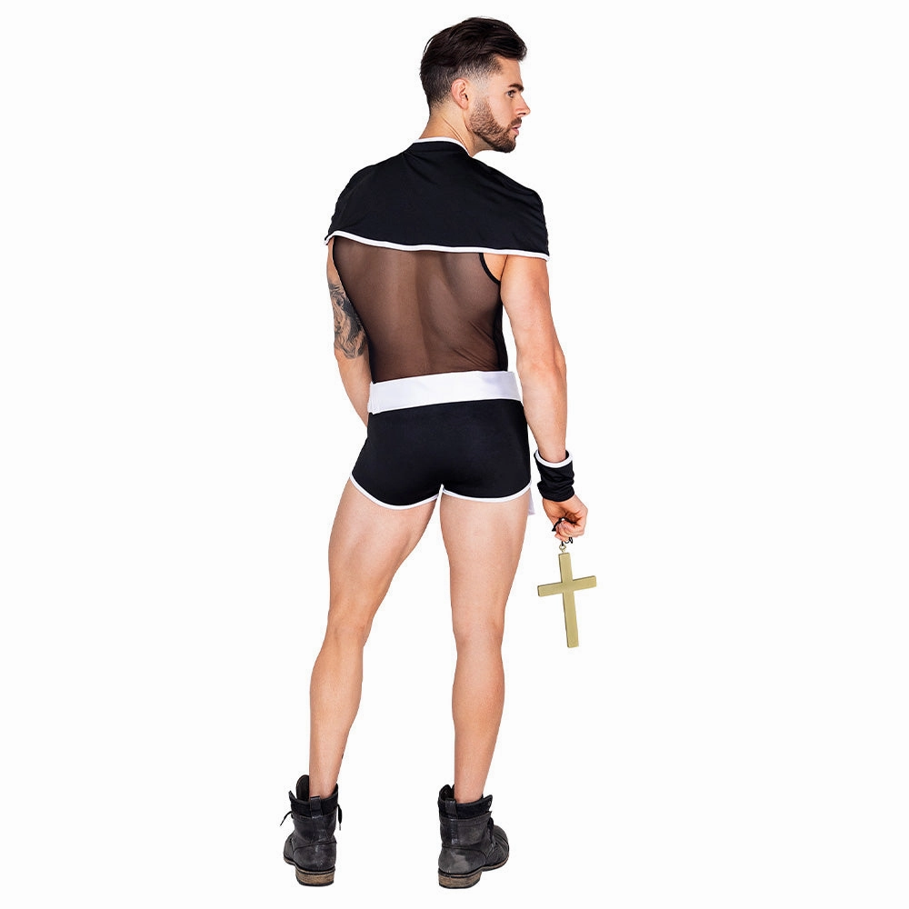 Roma Sinful Confession 3-Piece Priest Costume