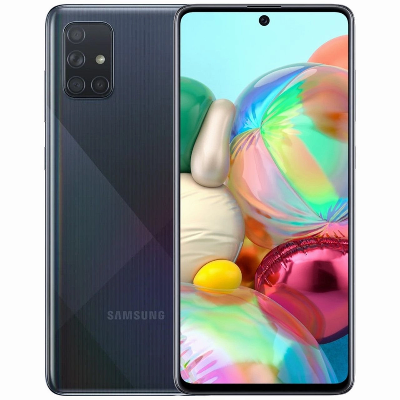 Samsung Galaxy A71 128GB Prism Crush Silver GSM-Unlocked* Cell-Phone