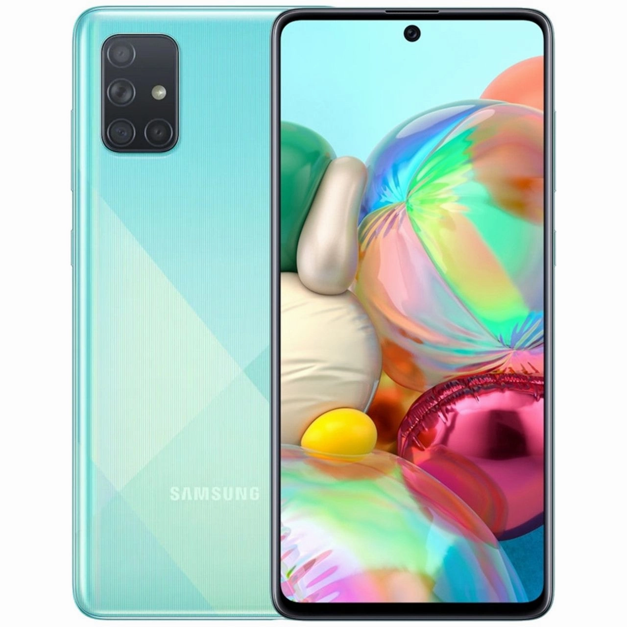 Samsung Galaxy A71 128GB Prism Crush Silver GSM-Unlocked* Cell-Phone