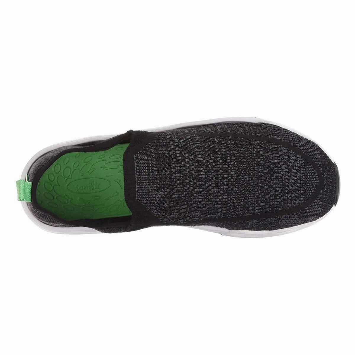 Sanuk Men's Slip-on - Chiba Quest Knit Sidewalk Surfers | 1091090-BLK