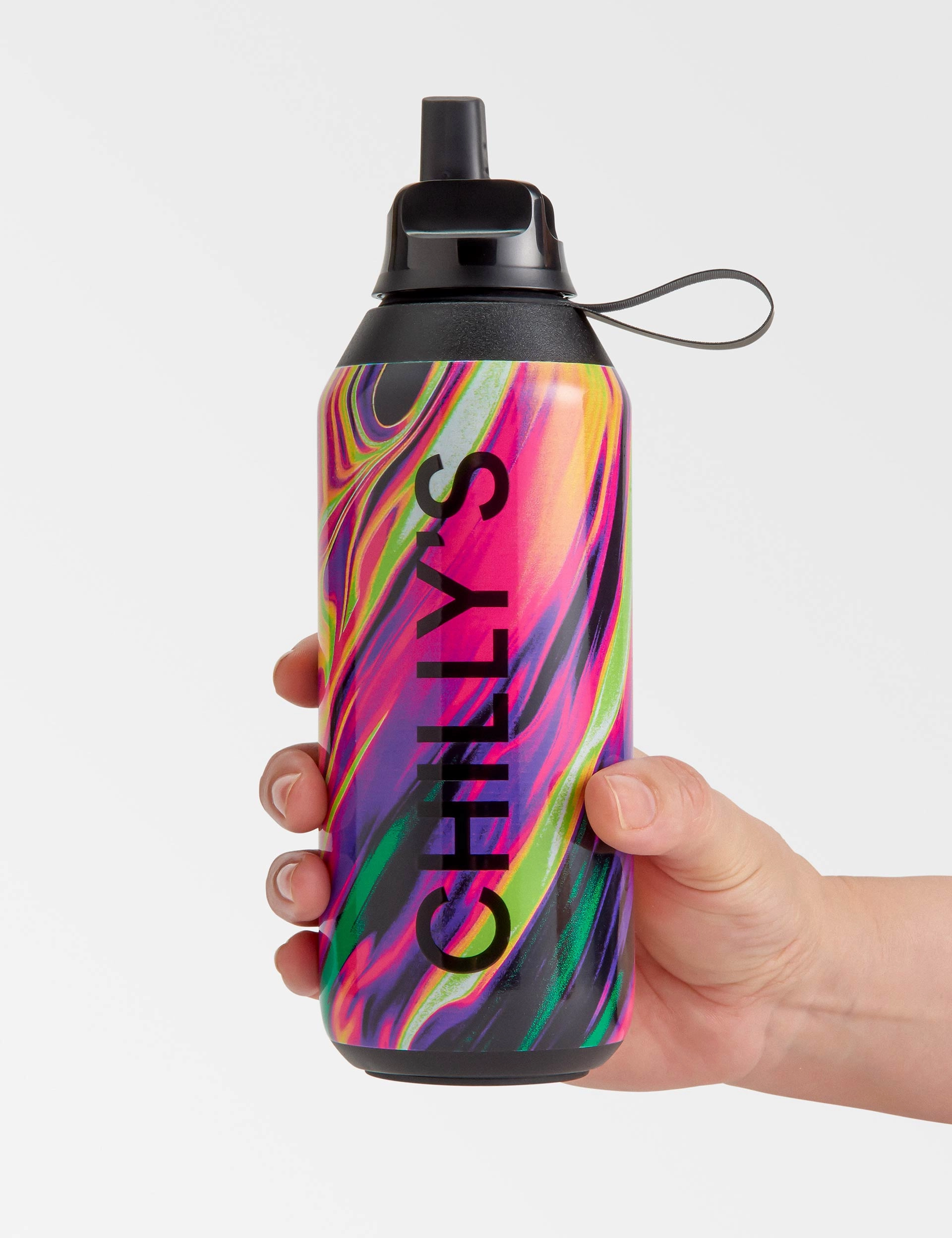 Series 2 Flip Water Bottle 500ml - Cosmic Nebula