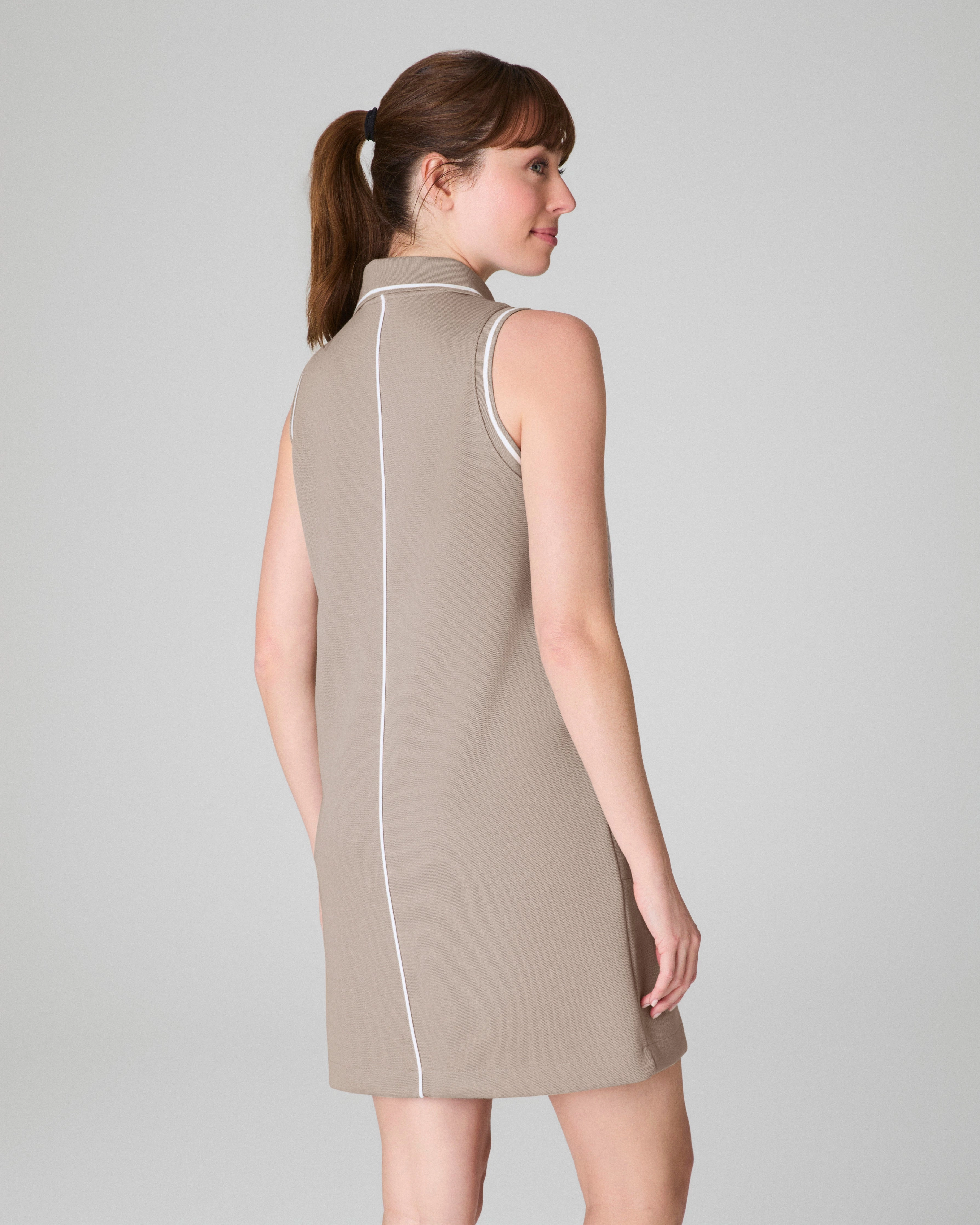 SPANX® AirEssentials Pique Polo Tank Dress