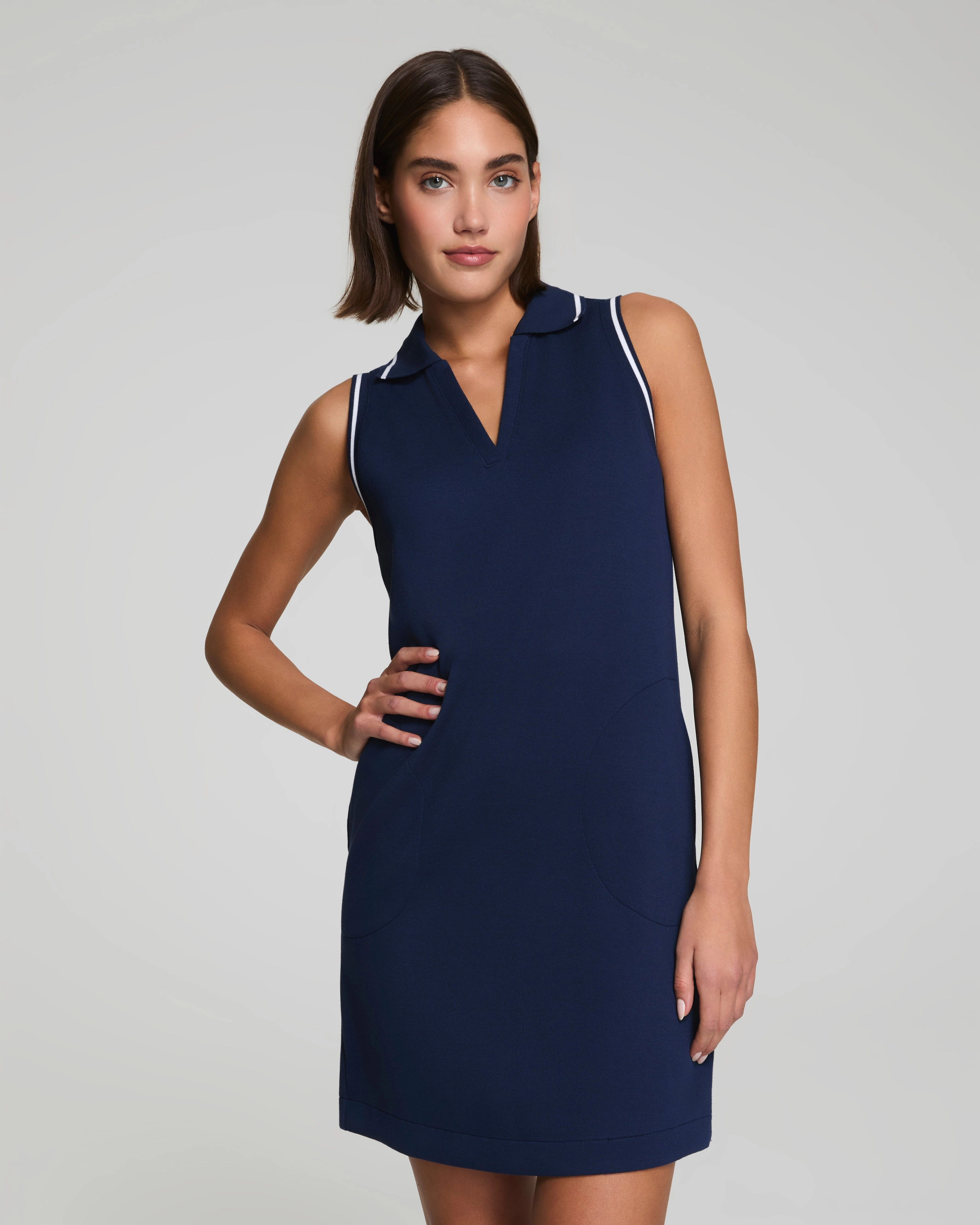 SPANX® AirEssentials Pique Polo Tank Dress