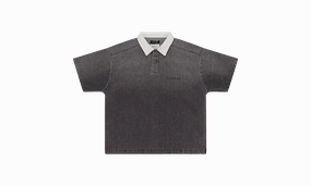 SS EMBOSS POLO "Black"