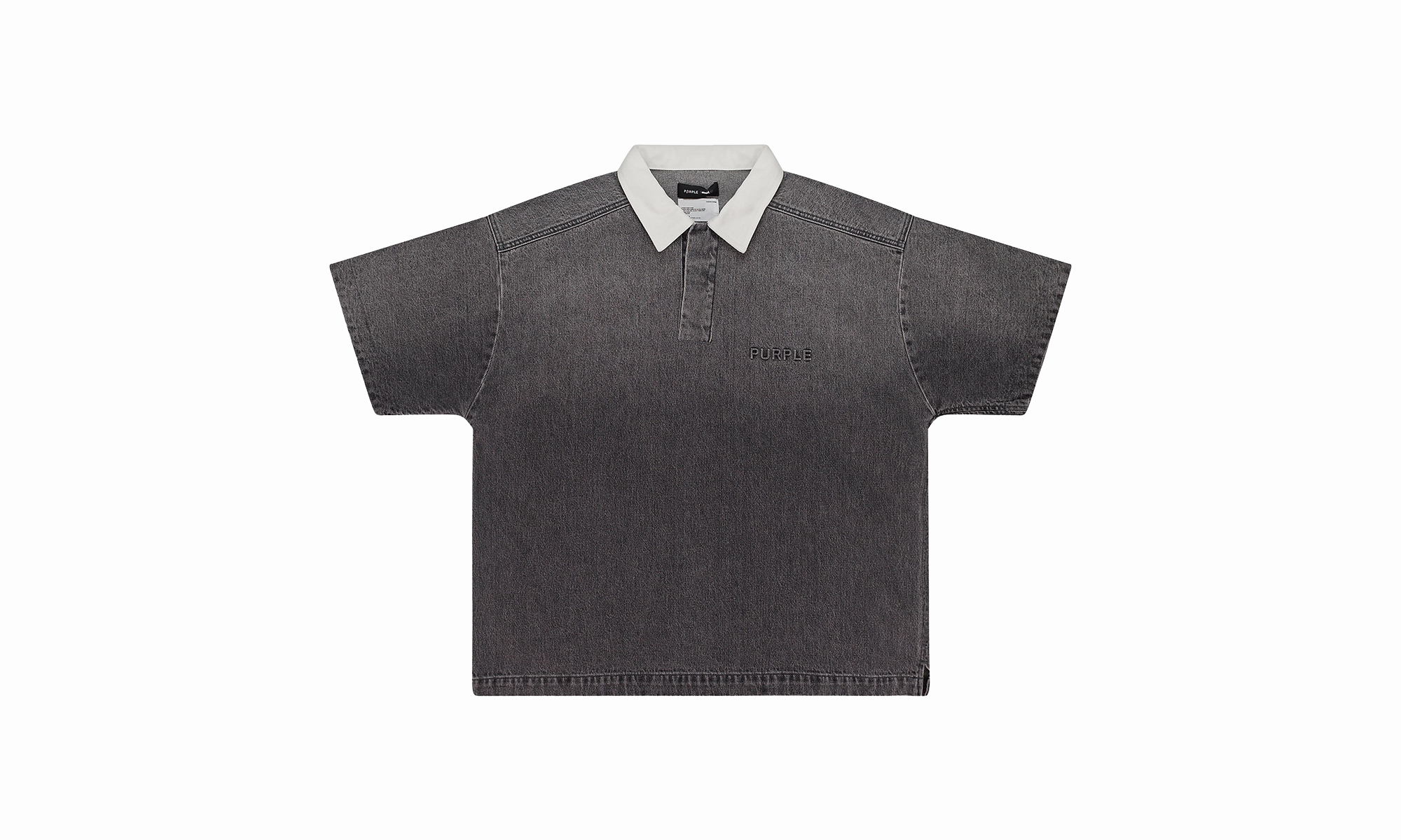 SS EMBOSS POLO "Black"