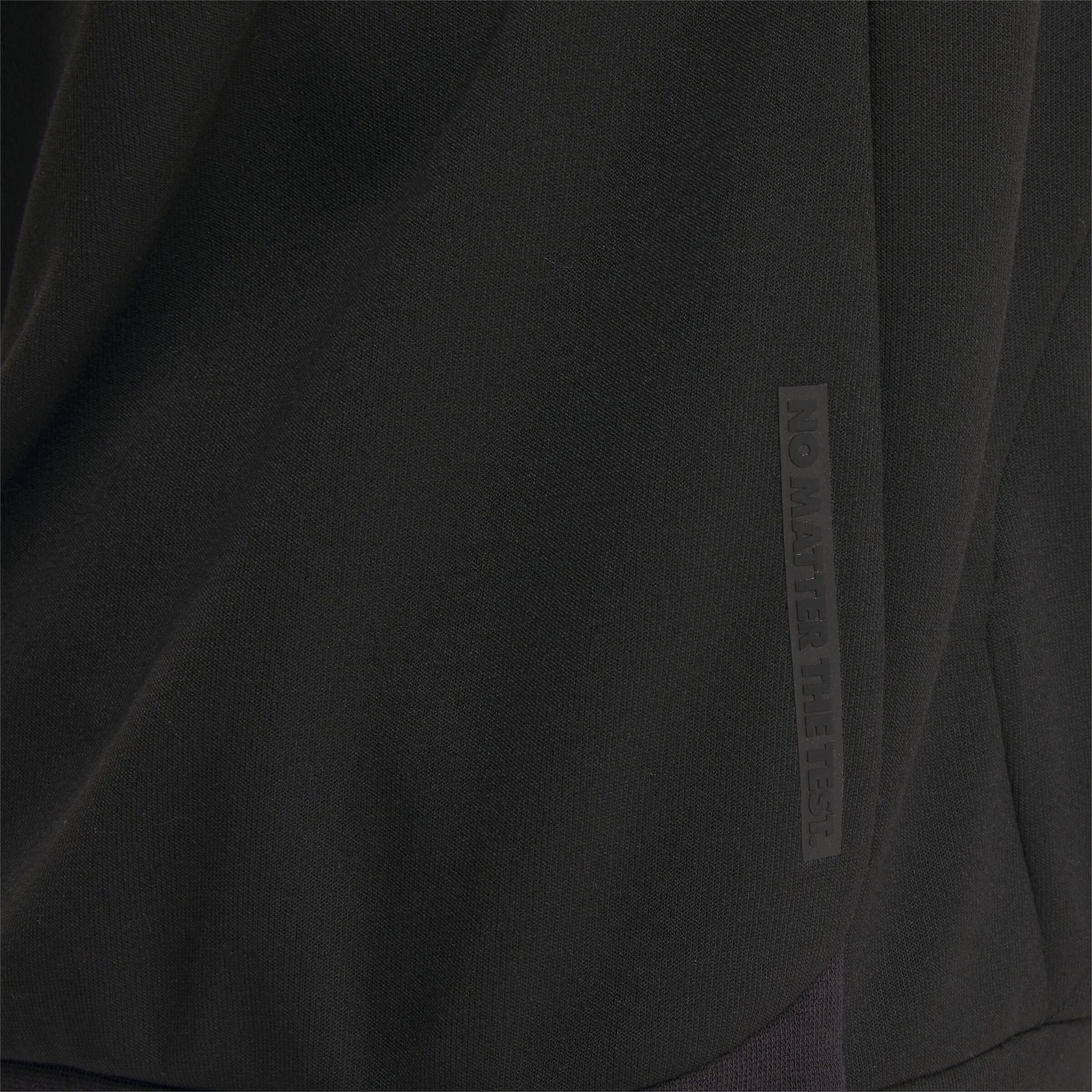 Strength Sleeveless Hoodie Black